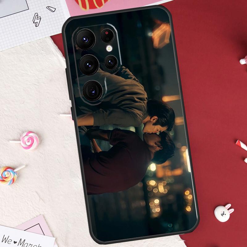 

KinnPorsche The Series Case For Samsung Galaxy S21 S22 S23 S24 S25 S26 Ultra S10 S25 Plus S25 FE S20 FE Cover Shell Galaxy S21 Plus