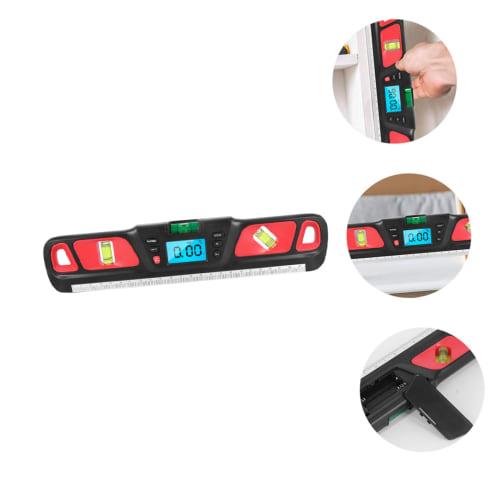Angoily High-Precision Level, Mini Balance Ruler with Bubble, Portable Level Measuring Instrument for Home and Industrial Use