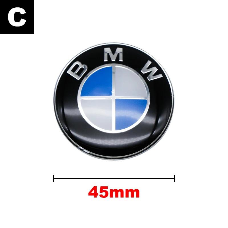 1 Uds pegatina para volante de coche emblema de coche accesorios de decoración para BMW G22 F30 F10 X3 X5 X6 E39 E46 E36 E90 G20 YNEPB1