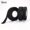 6pcs Automotive Cloth Tape Electrical Insulating Fabric Tapes Heat Resistance Thermal Car Tape Waterproof Soundproof Wires Tape