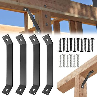 Heavy-Duty Metal Support Bracket Thickened Strengthening Reinforcing Rod 45° Internal Bracket Support Pole Inner Structure