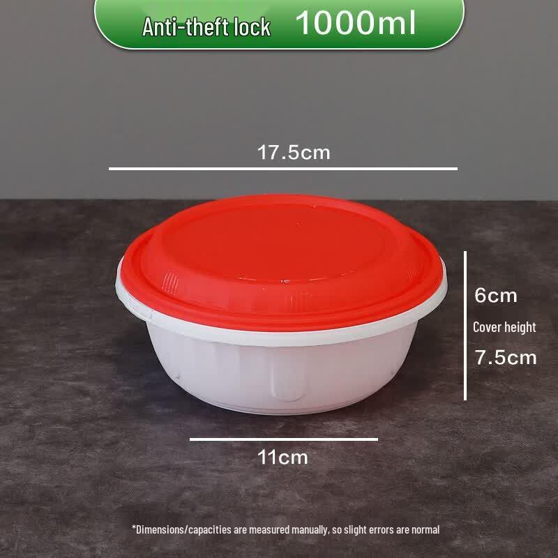 Disposable Round Takeout Food Container