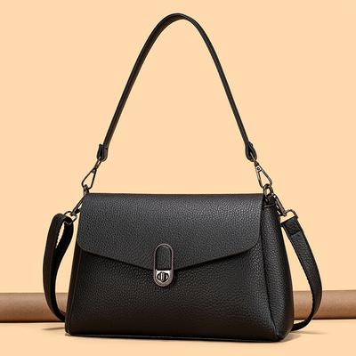 Crossbody Bag - Fashionable Large Bag for Work and Business, High-end Style Women's Bag