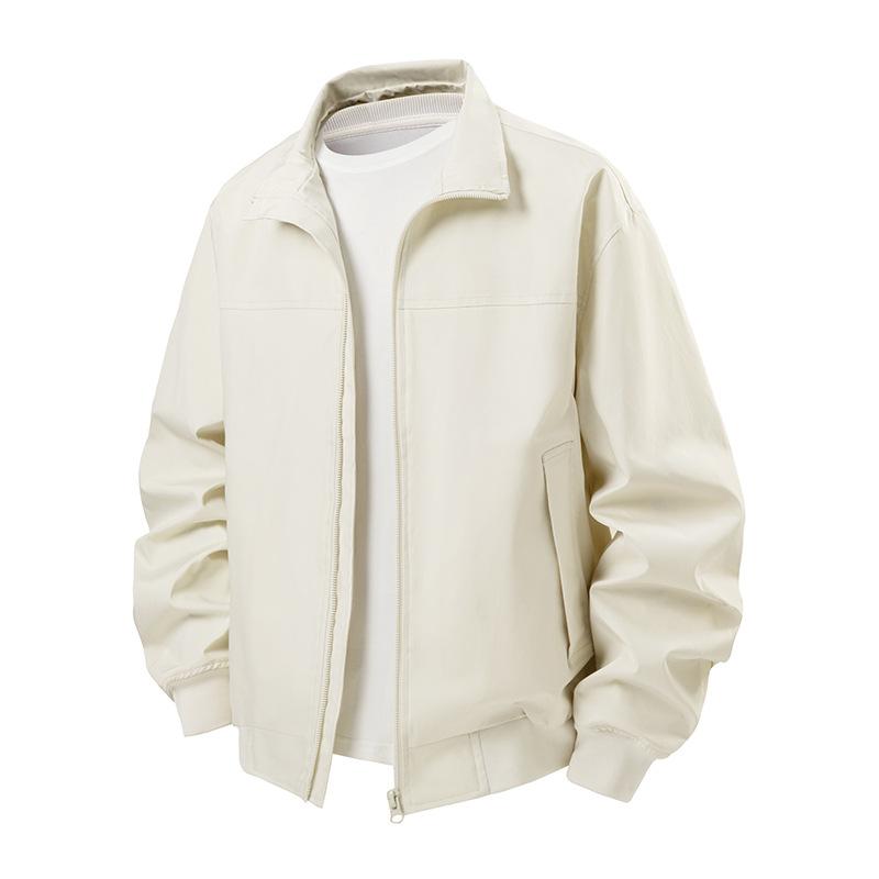 Jacket Men's Spring and Autumn New Outdoor Wear Sports Loose Korean Style Casual Standing Collar Jacket Men