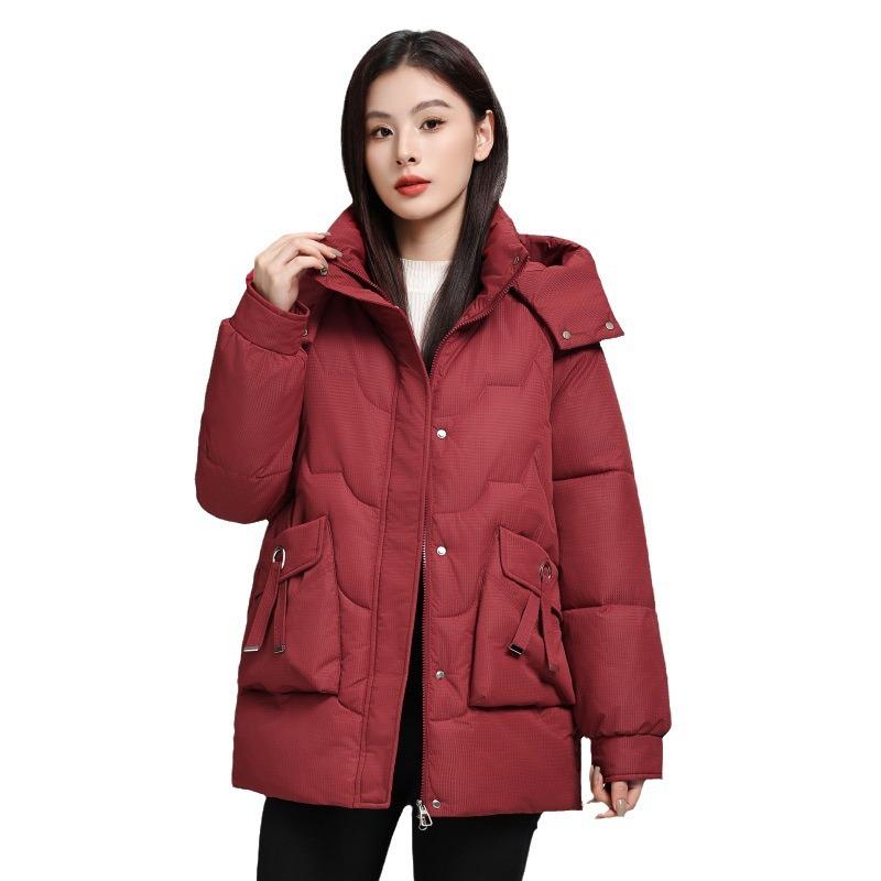 Cotton Coat Women's Winter Fashion Loose and Thin with Cotton Coat Thickened Warm