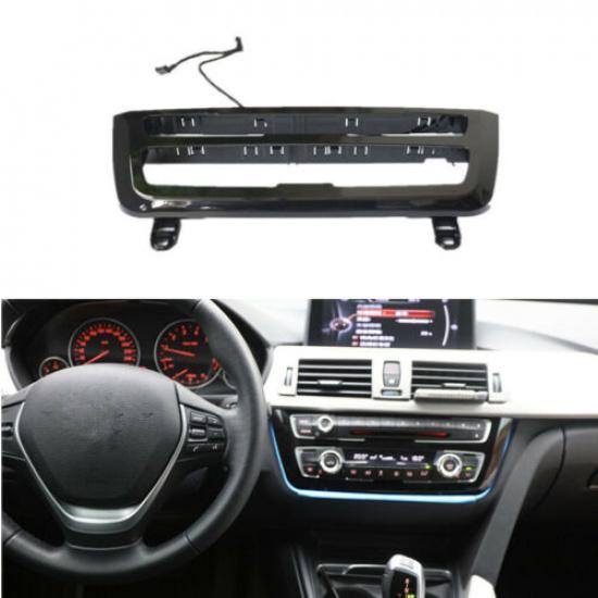 For BMW 3&4Series F30 LCI Radio Trim LED Dashboard Center Console AC Panel Light