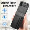 Leder Portemonnaie Tasche Hülle für Samsung Galaxy Z Flip 3 5 6 7 Flip7 FE flip6 Flip5 Flip4 Flip3 5G Flip 4 2 flip2 Kartensteckplatz Hüllen