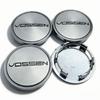 4pcs Vossen Logo Emblem Car Wheel Center Caps 69MM 56MM Wheels Hub Dust Cap Rim Hubcaps Dustproof Cover Replace Car Accessories