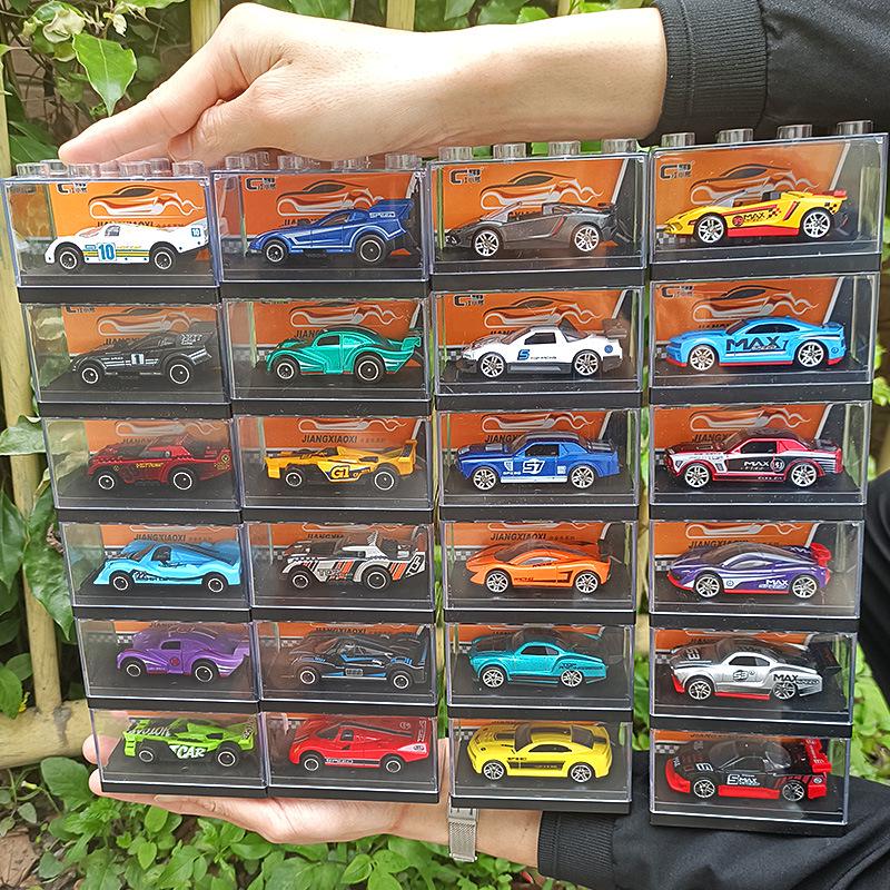 Alloy Pull-Back Sports Car Toy - Racing Model for Kids