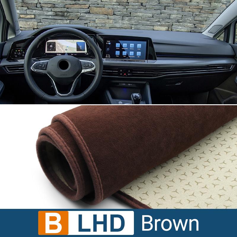 For Volkswagen VW Golf 8 MK8     Car Dashboard Cover Mat Trument Carpets Anti-UV Non-Slip Pad Accessories