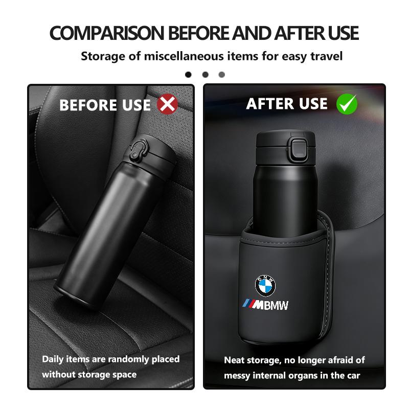 Car Back Seat Hanging Hook Water Cup Bracket Car Phone Holder For BMW M3 M5 X3 E93 F10 F20 F30 F40 F15 F25 F26 F31 F49 F86 KF6