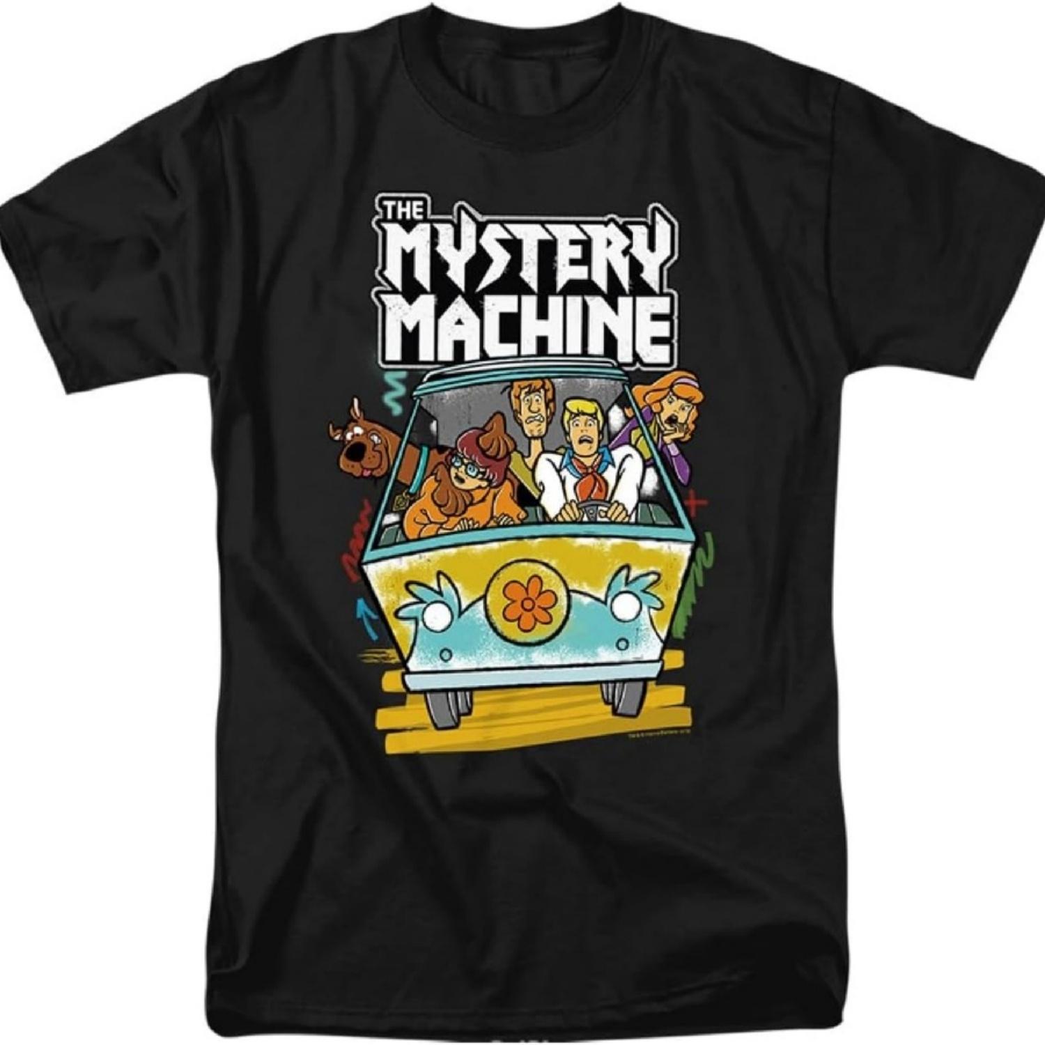 Скуби Ду! Унисекс футболка для взрослых Mystery Meddle S