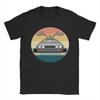 Back To the Future TShirt Beach  DMC DeLorean Y2K Basic T Shirts Pure Cotton Harajuku Tshirt For Men Casual Top Tees