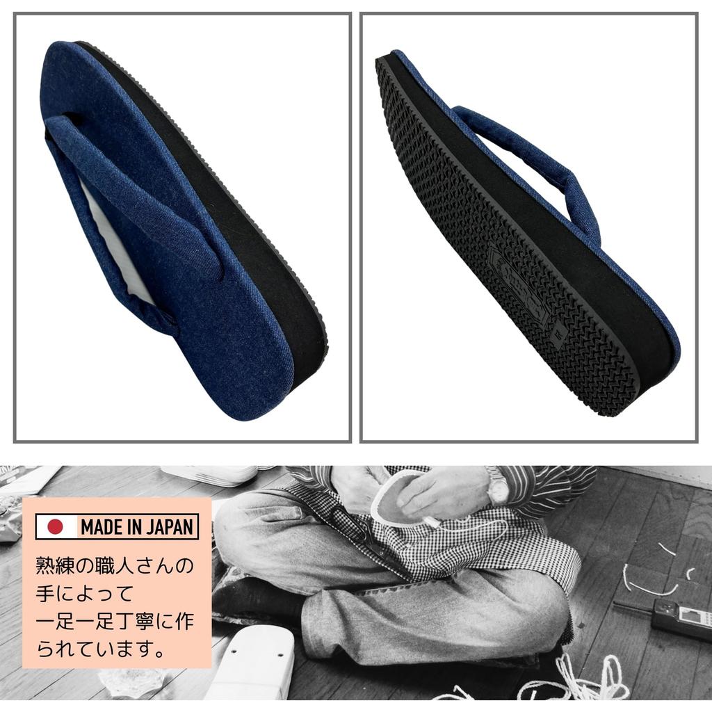 Edoten Large Size Shigi Candy Sole All Size Size 3L Men's Sandals, Denim, 28.5cm (9.5 inches),