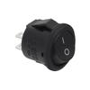 10/20/30Pcs  Mini Round ON-OFF Rocker Switch  12V 2 Pin LED Switches Universal for Car Boat Van Dashboard