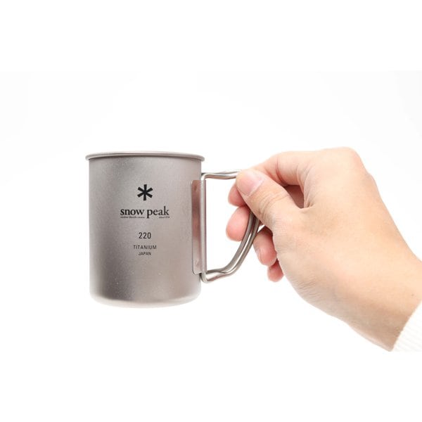        Snow Peak Titanium Single Hrnek 220 Mg 141 [venkovní hrnek]