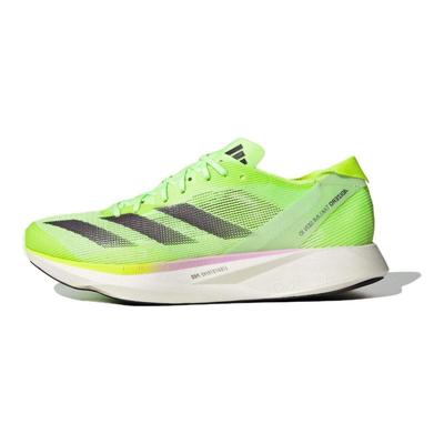 Adizero Takumi Sen 10 Confortável Versátil Malha Durável Cano Baixo Tênis de Corrida de Maratona Unissex Verde IG3134