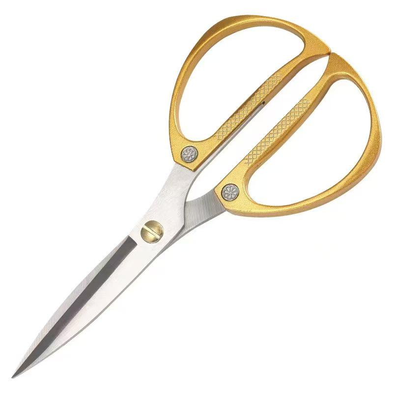 Multi-Functional Stainless Steel Kitchen Scissors: Bone Cutting & Baby Food Prep