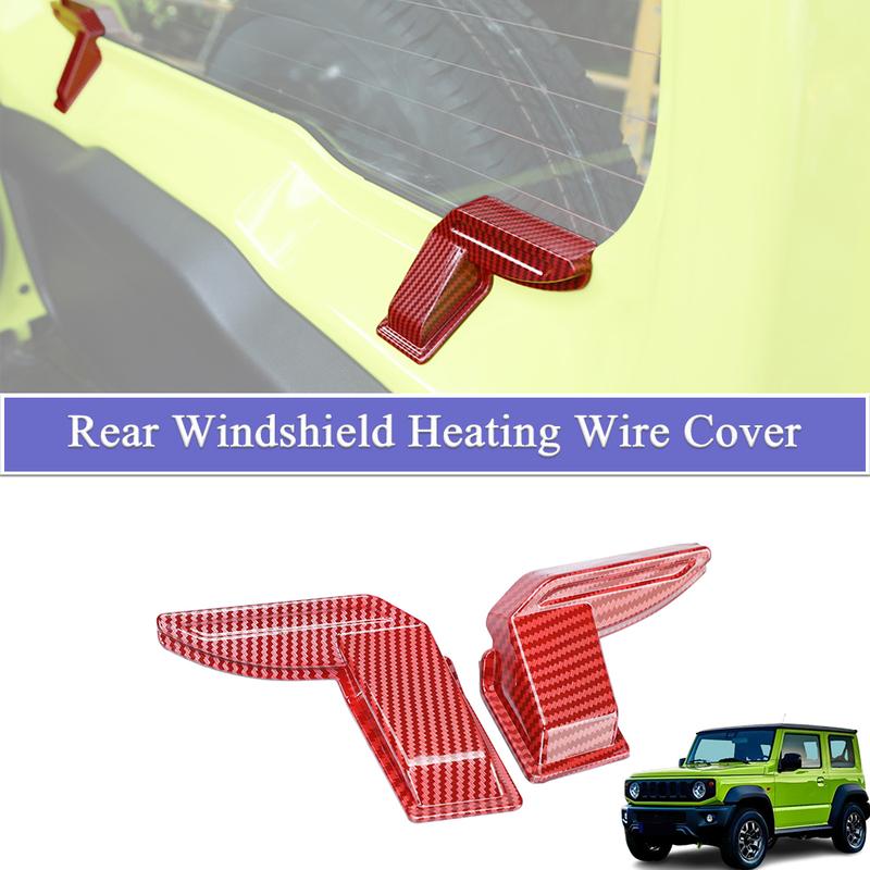 Car Rear Windshield Glass Demister Heating Wire Cover Trim Protector for Suzuki Jimny JB64 JB74 -2025 Interior Accessories