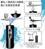 Fascinated Rechargeable Airbrush with Battery Level Visualizer, Dual Action, Three Adjustable Pressure Modes (High, Medium, Low), 0.3mm Diameter, for