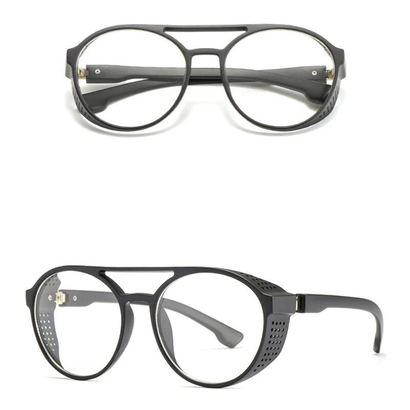 Men Fashion Round Punk Sunglasses Women/Men 2022 Vintage Round Sun Glasses High Quality Brand Designer Sunglass De Sol UV400