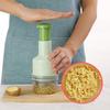 Garlic Pounder Sharp Blade Multifunctional Manual Rotation Grinding Manual Onion Chopper Garlic Crusher Kitchen Gadget