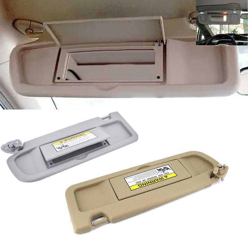 

Серый солнцезащитный козырек левый и правый солнцезащитный козырек со стороны водителя автомобильный солнцезащитный козырек без светового блока для Honda Civic 06-08