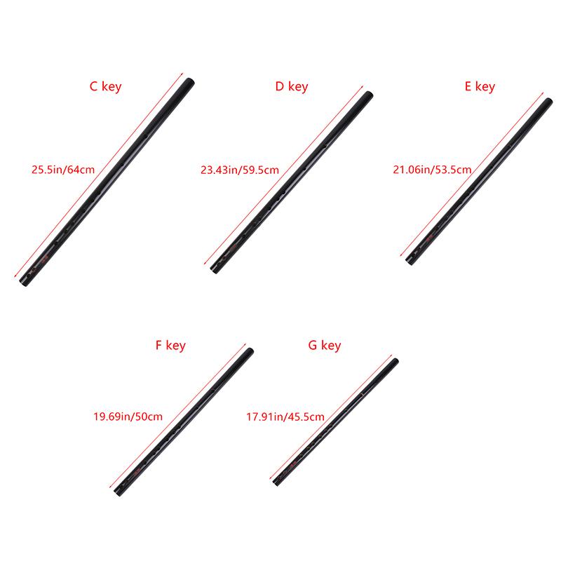 C D E F G Key Chinese Dizi Transversal Flauta Bamboo Flute Woodwind Musical Instruments Traditional Musical Instruments