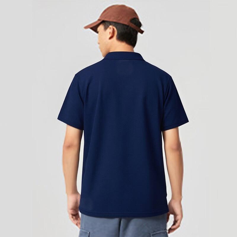 LI-NING Men's Lightweight Breathable Polo T-Shirt