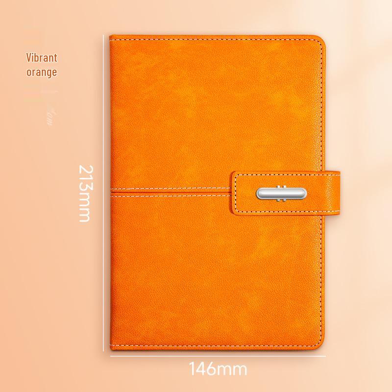 A5 Benutzerdefiniertes Geschäftsnotizbuch & Thermoskanne Geschenkset mit Logodruck für Firmenmeetings