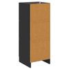 Drawer Cabinet Black 33 x 34.5 x 87 cm Particleboard