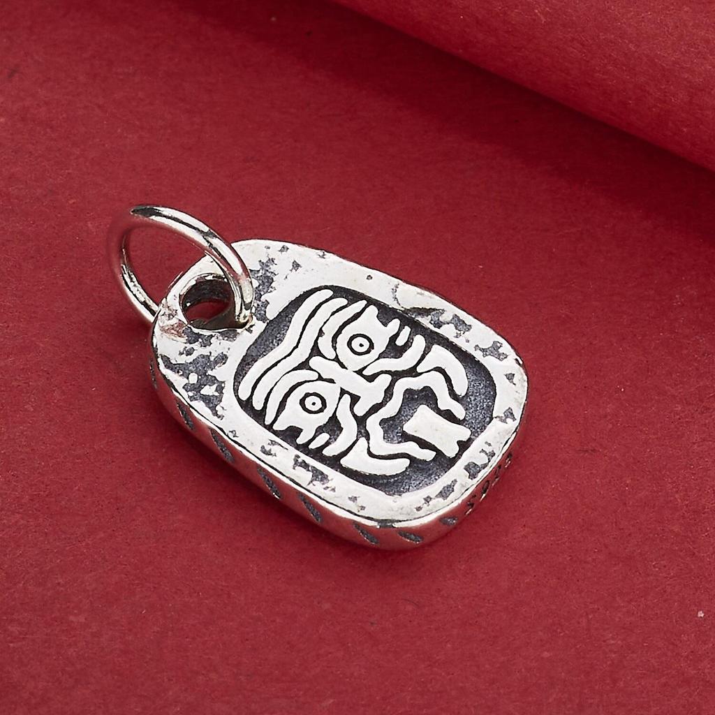 S925 Sterling Silver Tibetan Female God of Wealth Pendant for DIY Bracelets