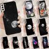Space Sky Moon Phone Case For Samsung Galaxy S21 S20 FE S8 S9 S10 Note 10 Plus Note 20 S22 S23 Ultra Cover