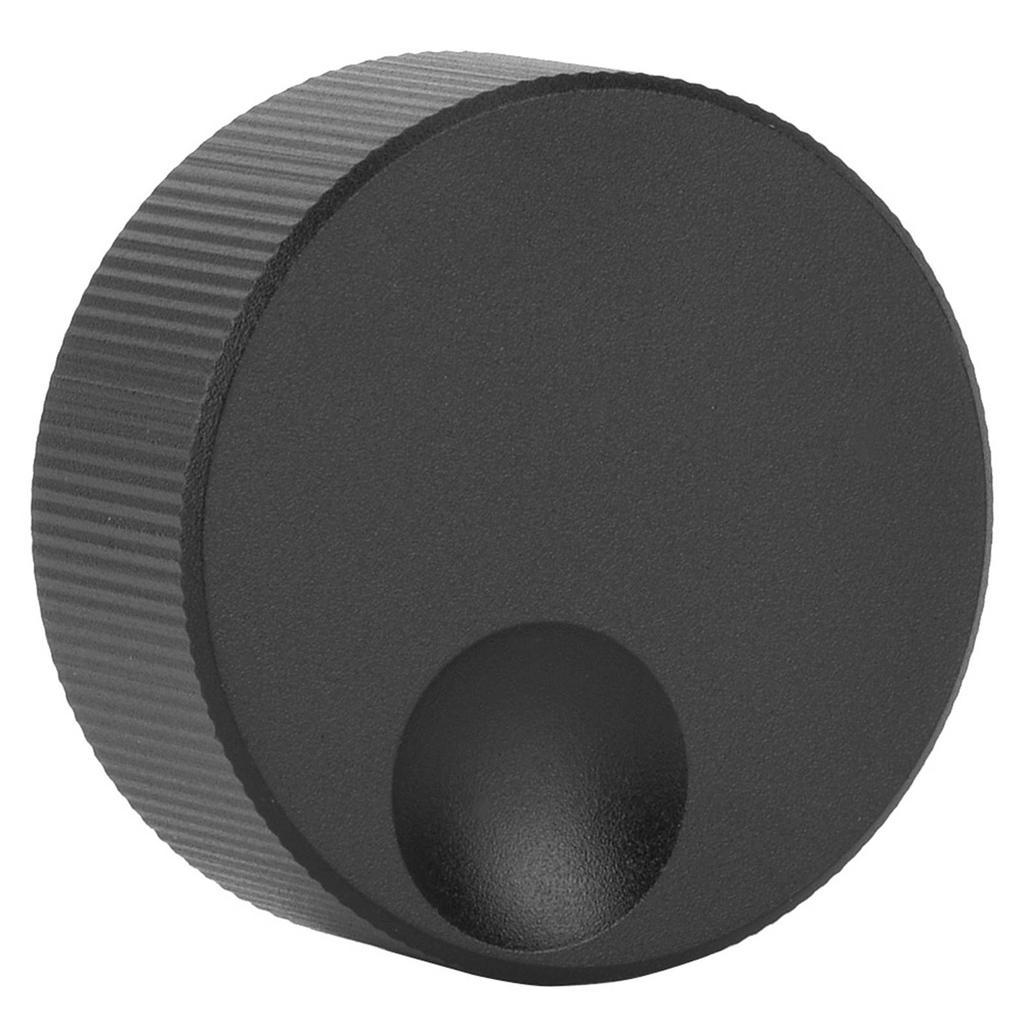 32x13mm Volume Control Knob Black Frosted Solid Aluminum Knob for 6mm Potentiometer Knob
