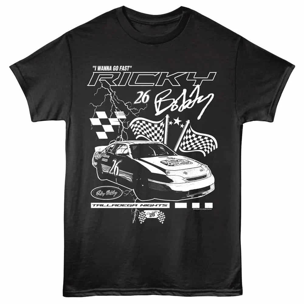 Talladega Nights I Wanna Go Fast Men s T Shirt 3XL
