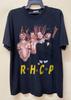 Vintage 90s Red Hot Chili Peppers T Shirt Full Sizes Black Cotton PA7062