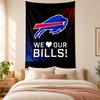 Buffalo Bills Tapestry Highquality for Decorating Living Room Bedroom Dorm Walls Ideal As Bedroom Wallart Orholiday Gift