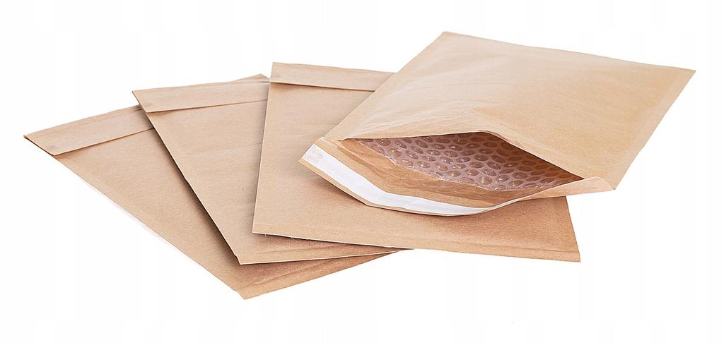 BROWN BUBBLE AIR ENVELOPES E15 15E 100 Pieces STRONG CARDBOARD
