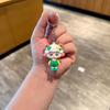 Pvc Keychains With Lovely Outfits Sturdy Metal Ring For Nice Bag Decor Gift For Kids And Friends Cute Cartoon Sheep