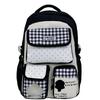 Schoolbag New Schoolbag High Value Dopamine Cute Girl Backpack Campus Junior High School High School Students Large Capacity Backpack