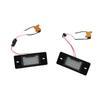2Pcs Canbus Car LED Number License Plate Light for VW Tiguan 09-12 Golf 5 Touareg MK1 Passat B5.5 Porsche Cayenne 955 957 02-10