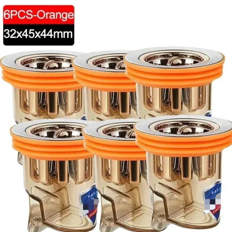 Schwerkraftinduktions-Bodenablaufkern WC Deodorant Geruchshemmend Kein Geruch Badezimmer WC Kanalisation Duschablauf für Badewanne Küche