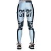 Fitness Women Leggings Team Oakland Raiders Sport 3d Yoga Pants Gym Run Training