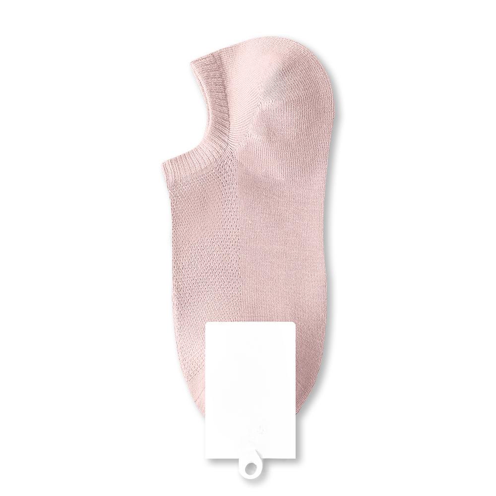 

Women s Spring and Autumn Thin Pure Cotton Invisible Mesh Short Boat Socks 1 pair світло-рожевий колір