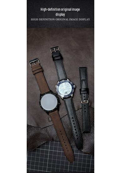 Genuine Leather Watch Strap for Fiyada Mach J-20 GA881007, Men's Cowhide, 22mm/20mm