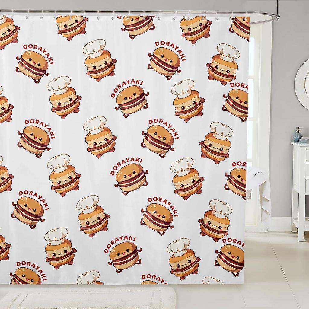 Koi Fish Shower Curtain Japanese Style Bath Curtain Boys Girls Ocean Marine Lotus Leaf Bathroom Shower Curtain Set Waterproof