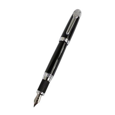 Gullor Advanced Fountain Pen Jinhao189 Noble Black 18KGP Medium Nib