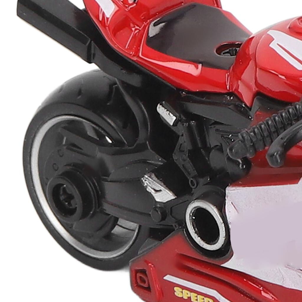 Pull Back Motorcycles Toy Innovative Simulation Alloy Motorcycle Model for Kids Gifts Collection