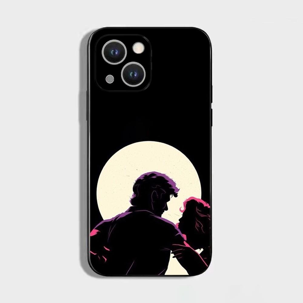 Retro Back To The Future Phone Case For iPhone 16,15,14,13,12,11 Plus,Pro Max,XS,X,XR,SE,Mini,8,7,Soft Silicone Black Cover
