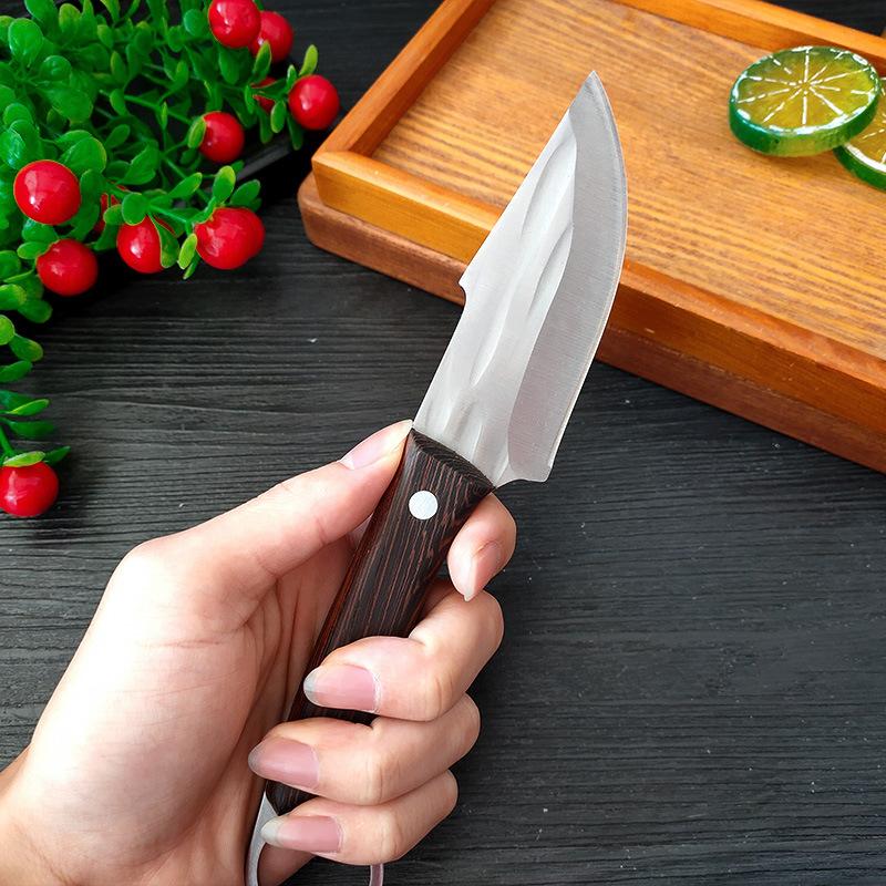 Купить Кухонный нож Тесак Кованый обвалочный нож Нож мясника Острый нож ...